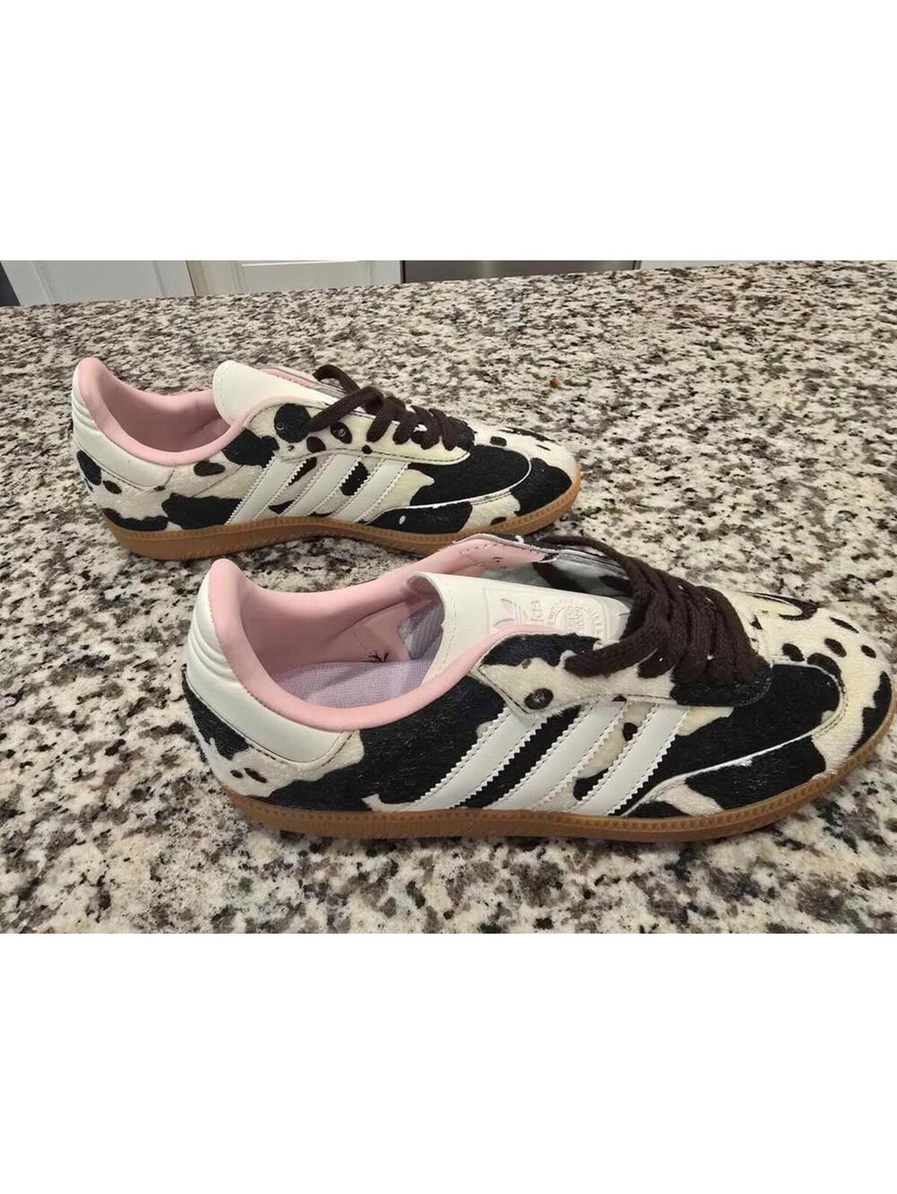 Adidas Samba Cow Print Women's Size 8